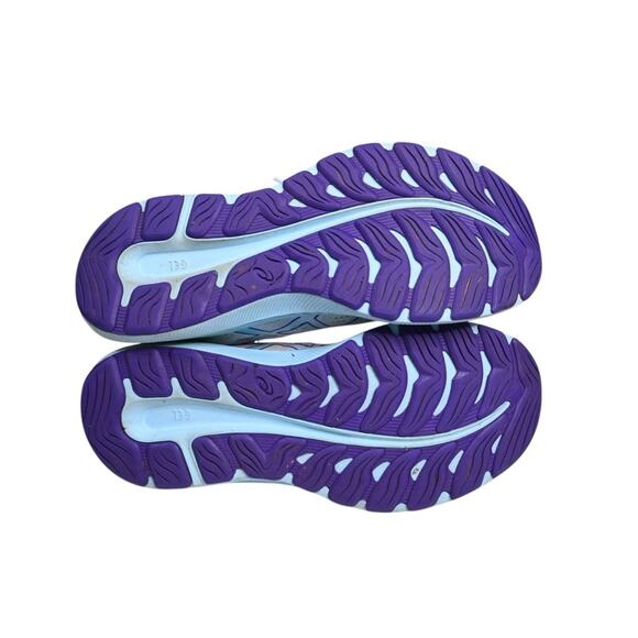 ASICS Womens 8 Gel Excite 8 Sneaker White Blue Purple F130221 - Picture 9 of 9